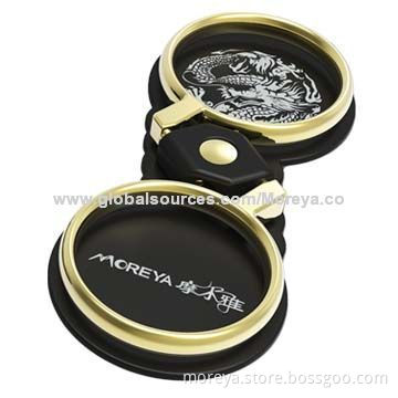 Mobile Phone Grip and Stand for Smartphones, Made of Zinc Alloy with 20mm Internal Diameter